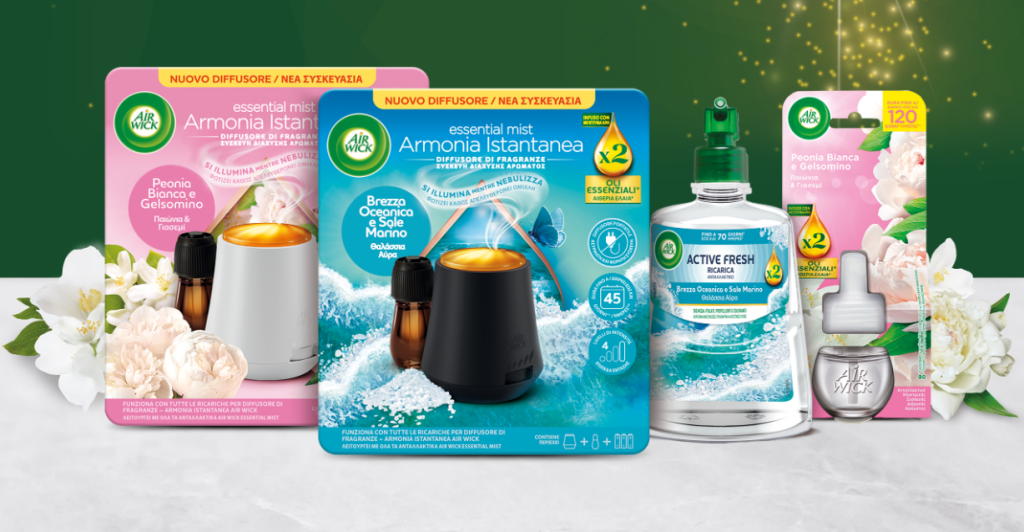 Cashback Air Wick: ricevi il rimborso del diffusore Armonia Istantanea!